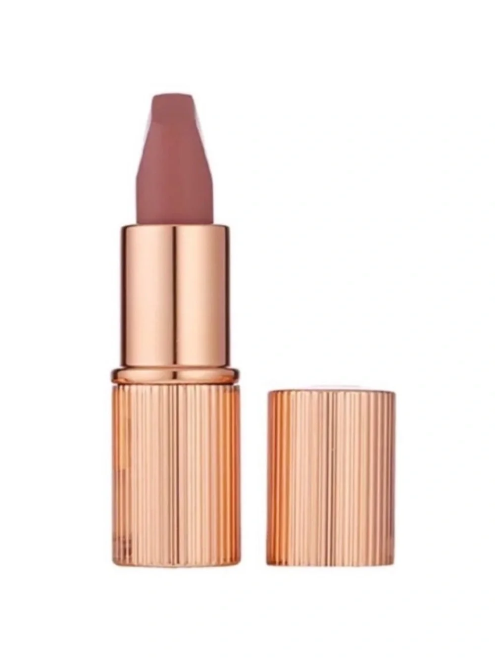 Charlotte Tilbury Matte Revolution Lipstick -‎ Pillow Talk travel size 0.03 oz